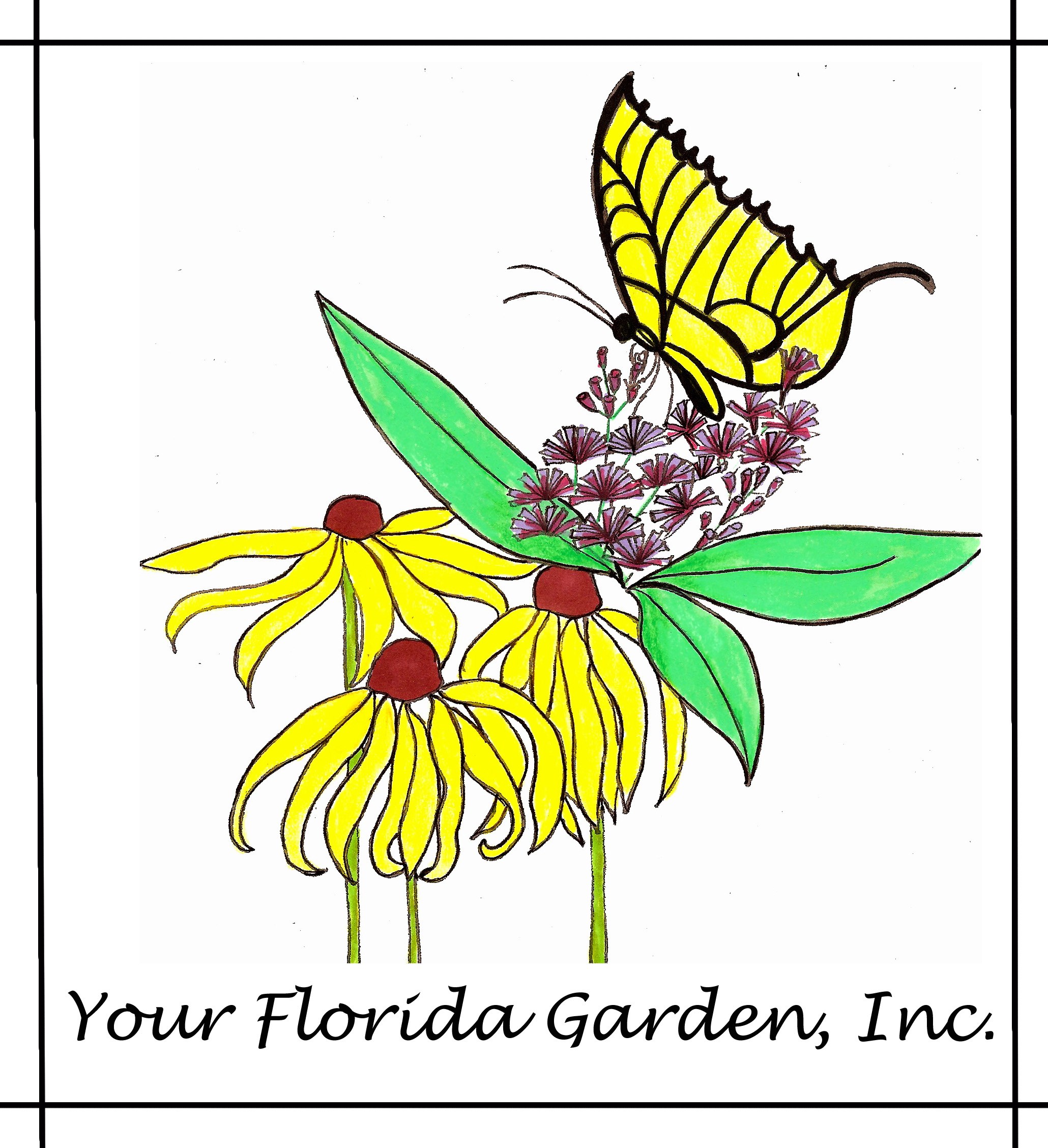 Your Florida Garden, Inc. logo