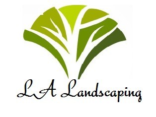 LA Landscaping logo