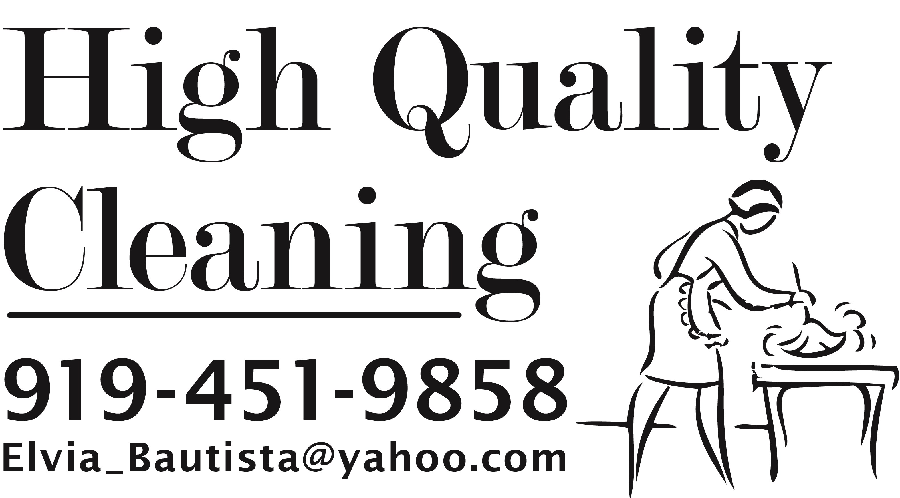 High Quality Cleaning Service logo
