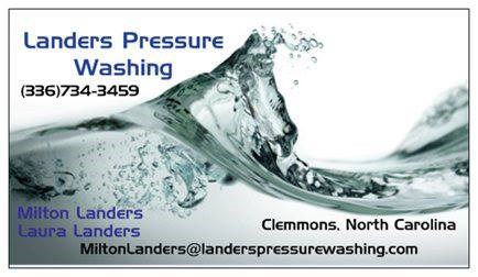 Landers Pressure Washing logo