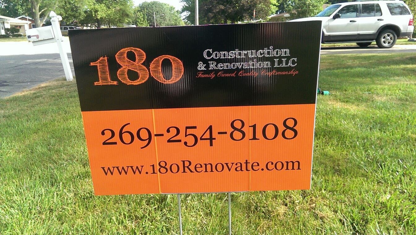 Logo for 180Construction and Renovation LLC