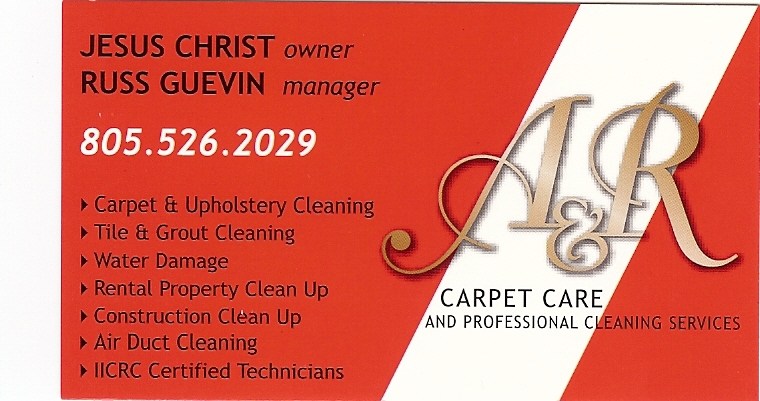 A & R Carpet Care logo