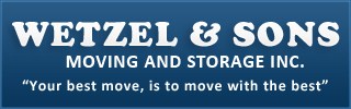 WETZEL & SONS MOVING & STORAGE logo