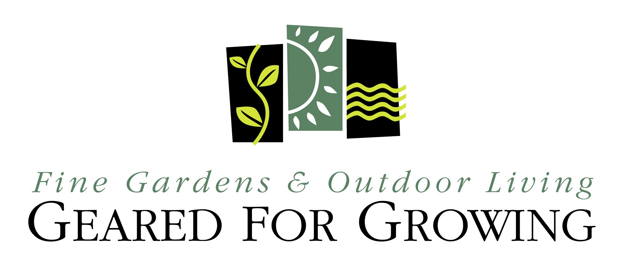 GEARED FOR GROWING LANDSCAPE logo
