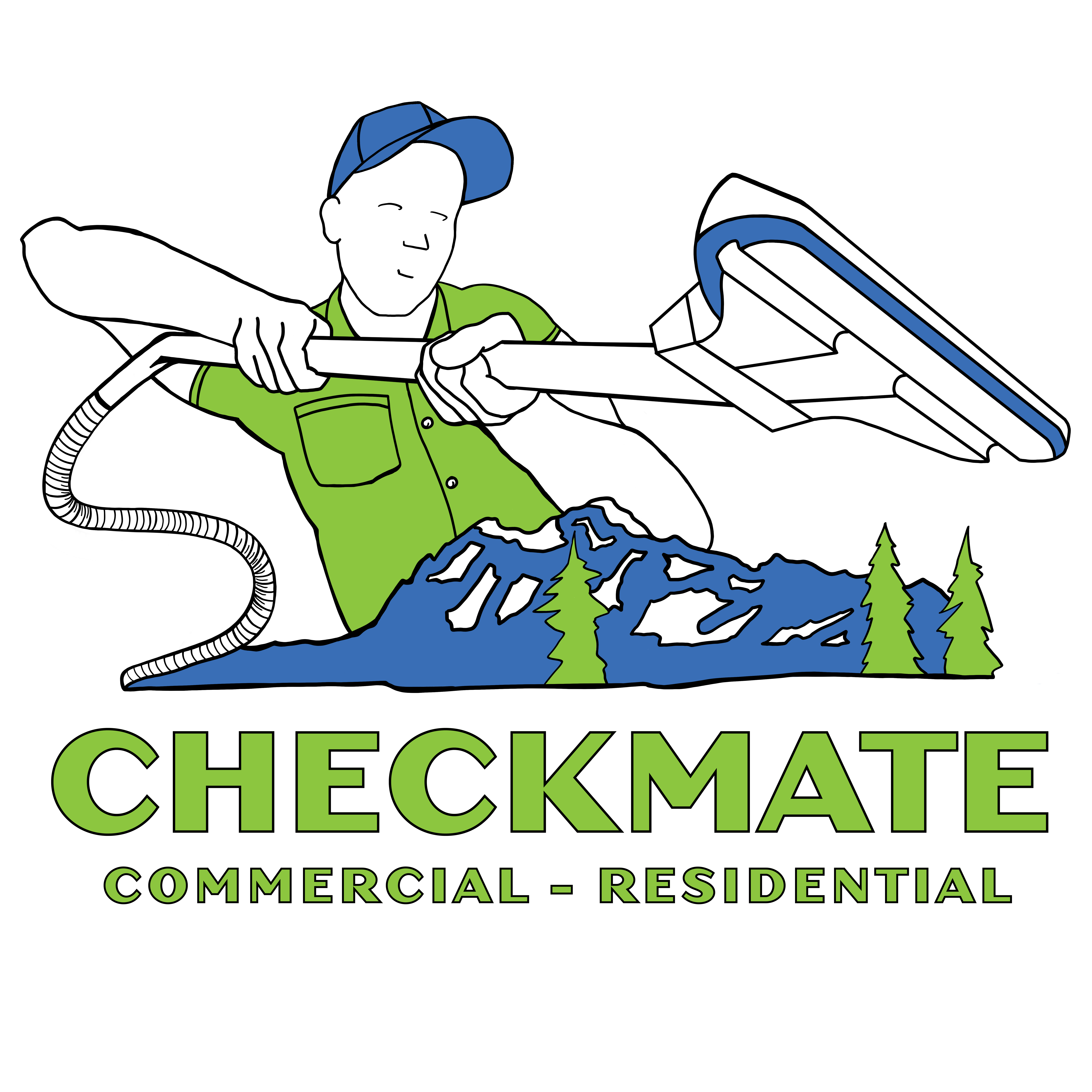 Logo for CHECKMATE CARPET CLEANING