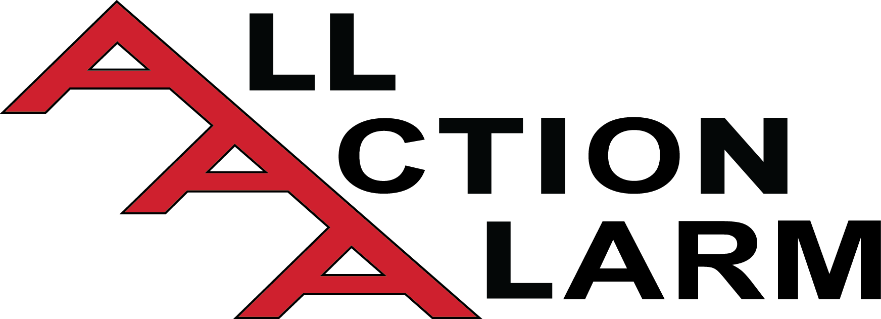 All Action Alarm logo