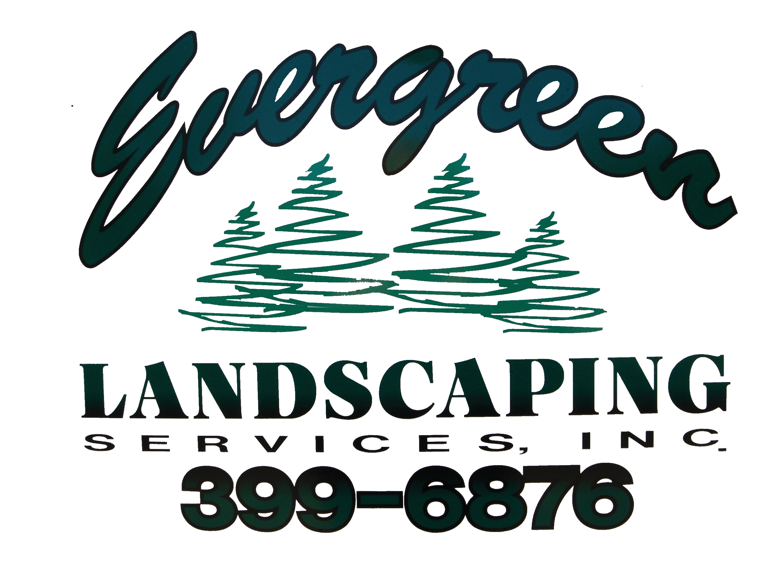 Logo for EVERGREEN LANDSCAPING
