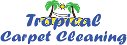 TROPICAL CARPET CLEANING logo