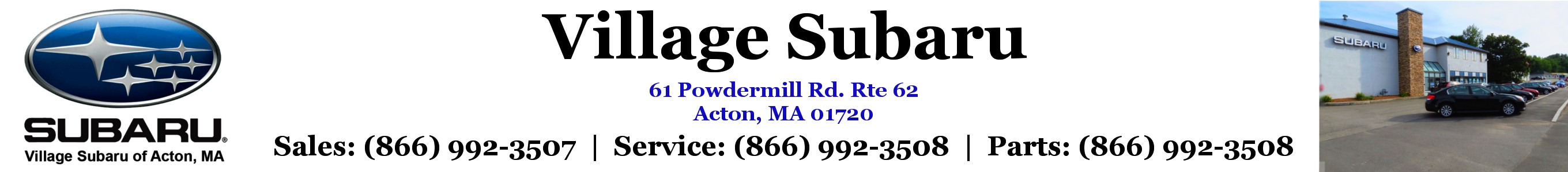 Logo for Village Subaru