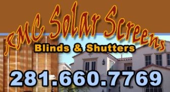 RMC Solar Screens, Blinds and Shutters logo
