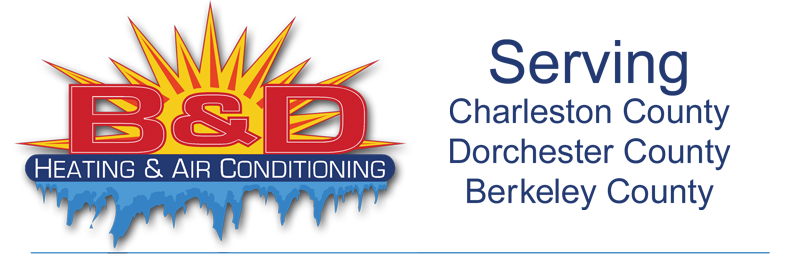 B & D Heating & Air logo