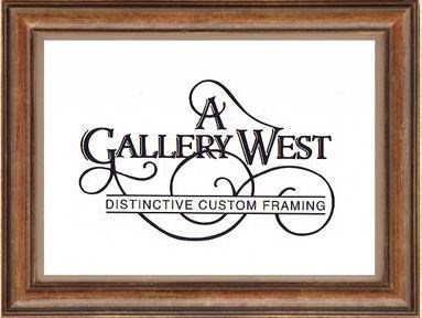 A GALLERY WEST logo