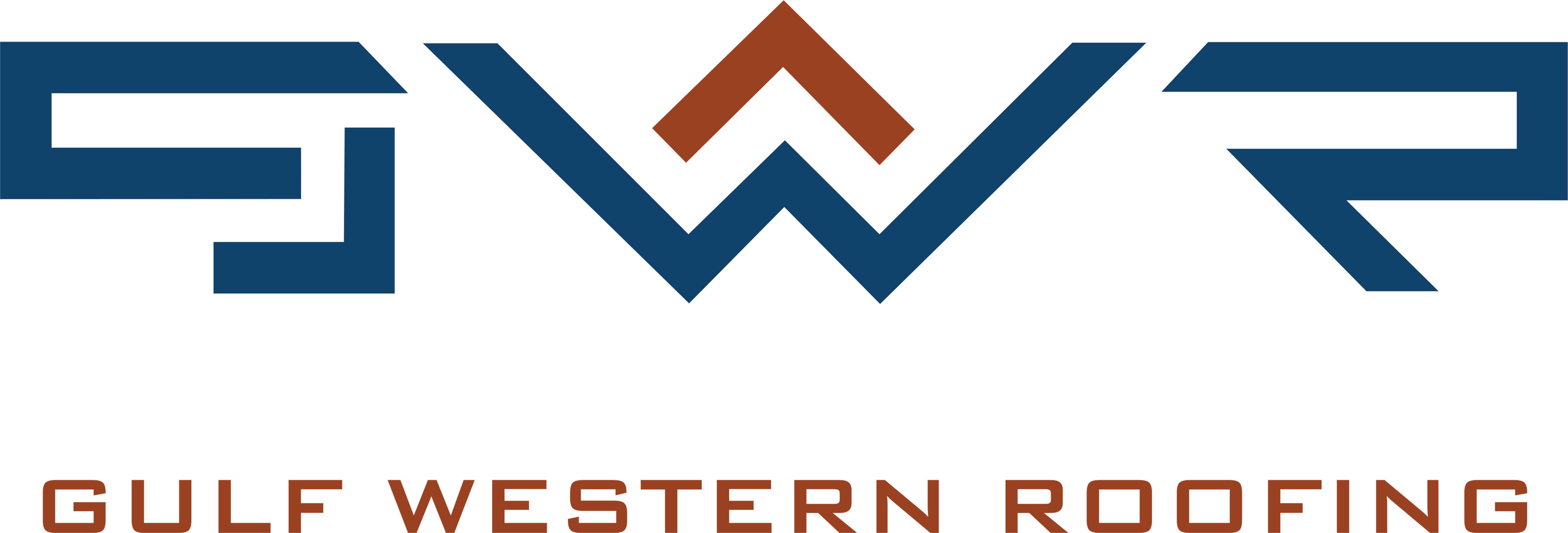 Gulf Western Roofing logo