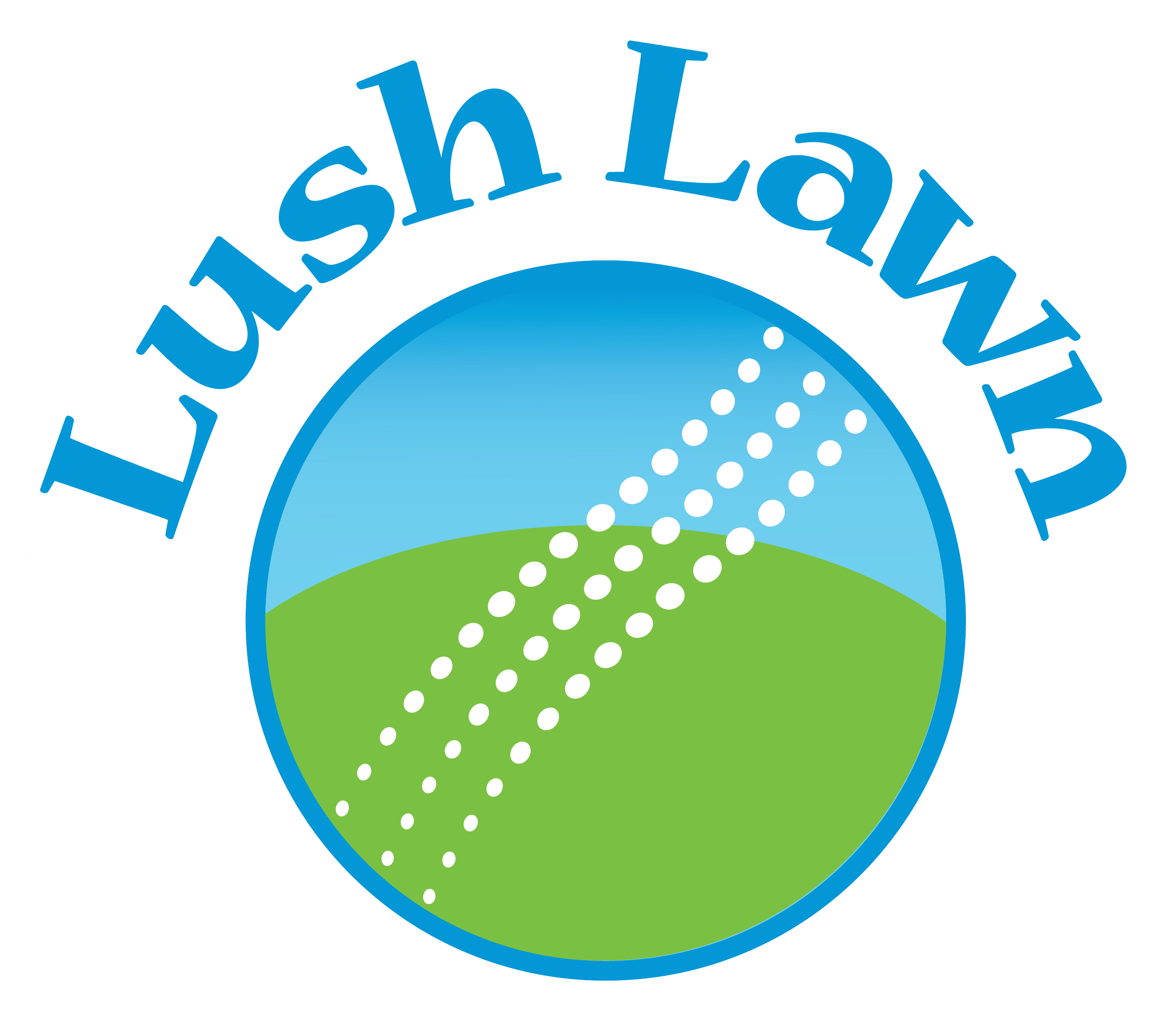 LUSH LAWN logo