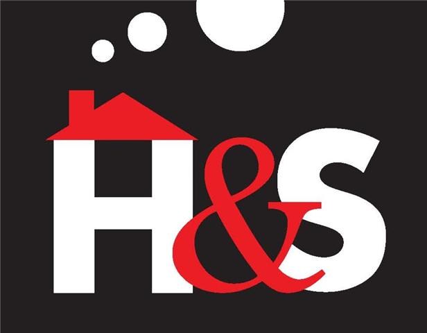 H & S HOME IMPROVEMENT logo