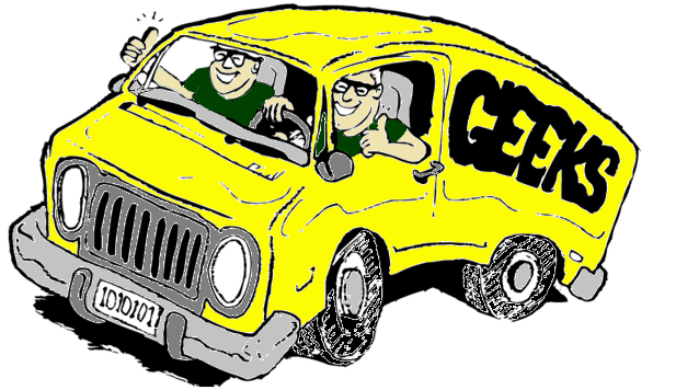 Geeks On Wheels logo
