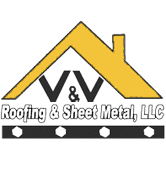 Logo for V & V Roofing & Sheet Metal