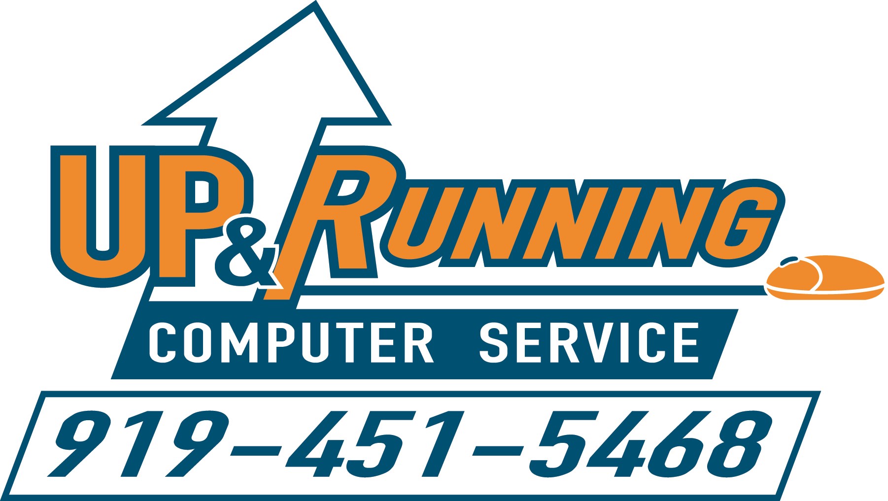 Up & Running Computer Service logo