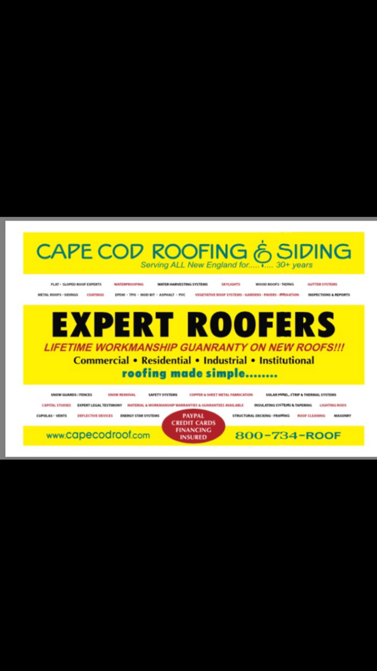 Cape Cod Roofing & Siding logo