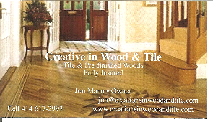 Creative in Wood and Tile logo