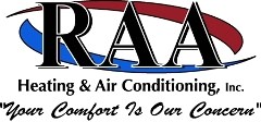 RAA Heating & Air Conditioning, Inc. logo