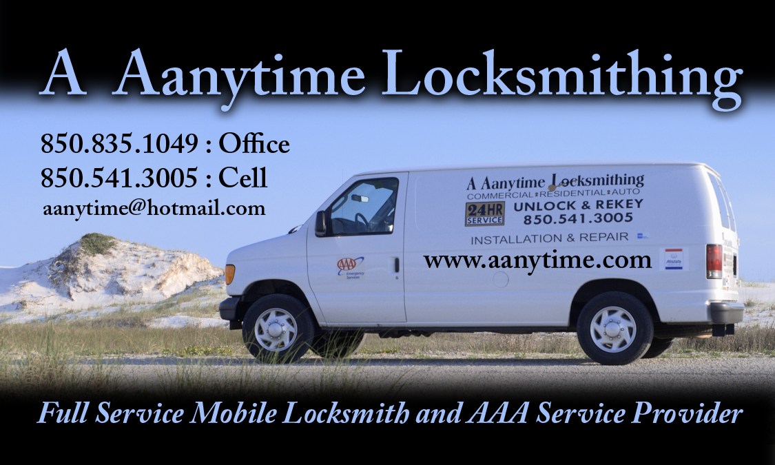 Aanytime Locksmithing LLC logo