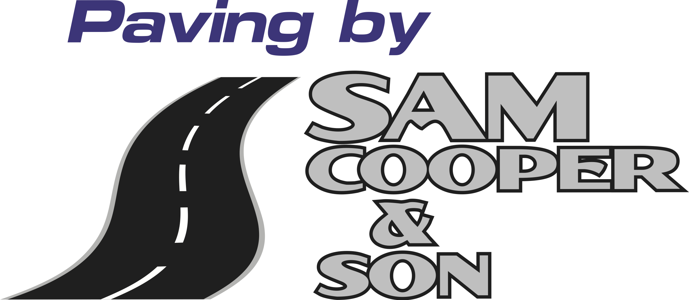 Logo for Paving By Sam Cooper & Son LLC