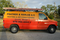 PRATHER & HARLAN AC logo