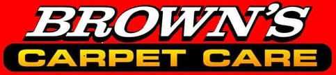 BROWN'S CARPET CARE logo