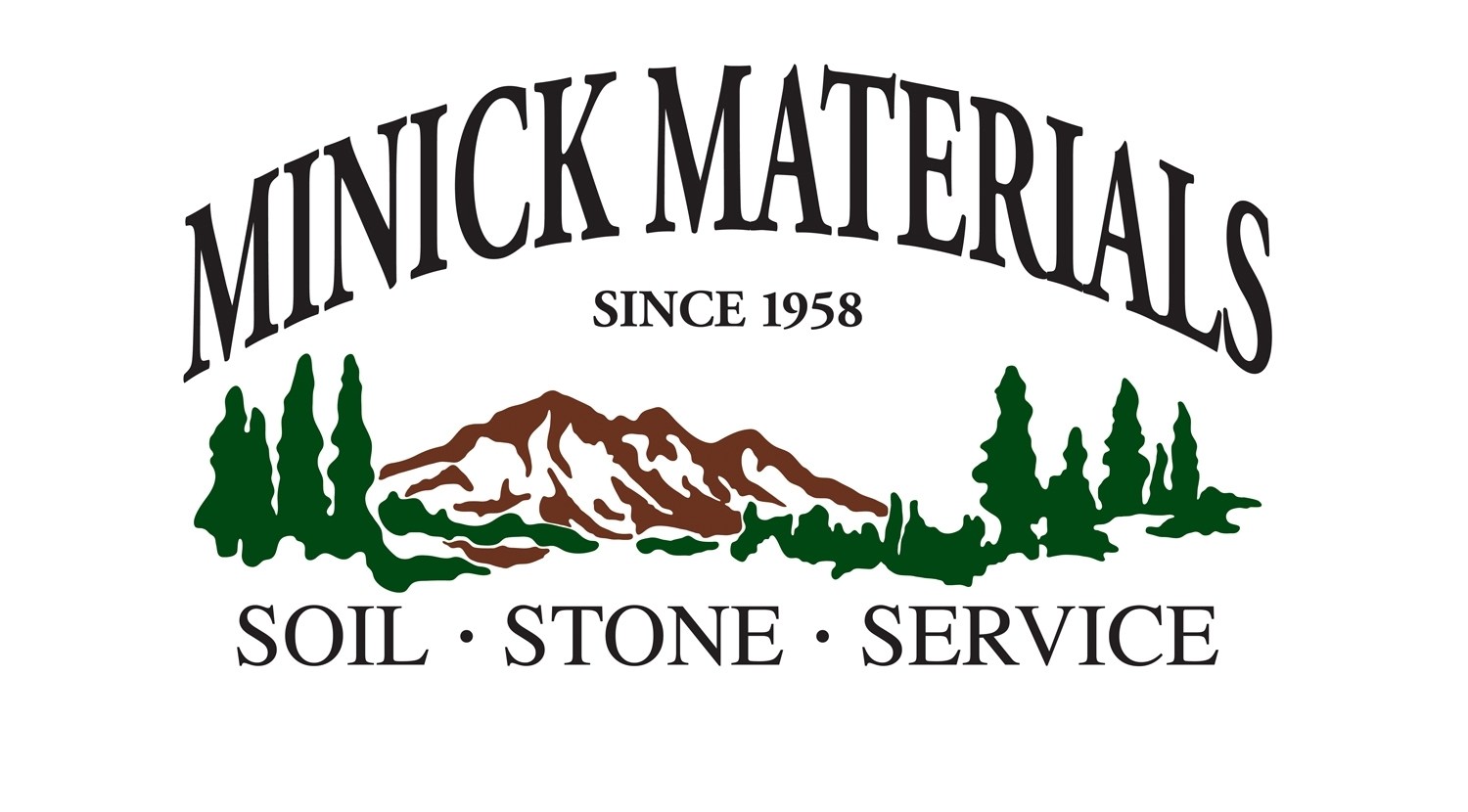 MINICK MATERIALS logo