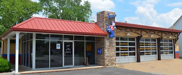 FRED'S COMPLETE CAR CARE logo