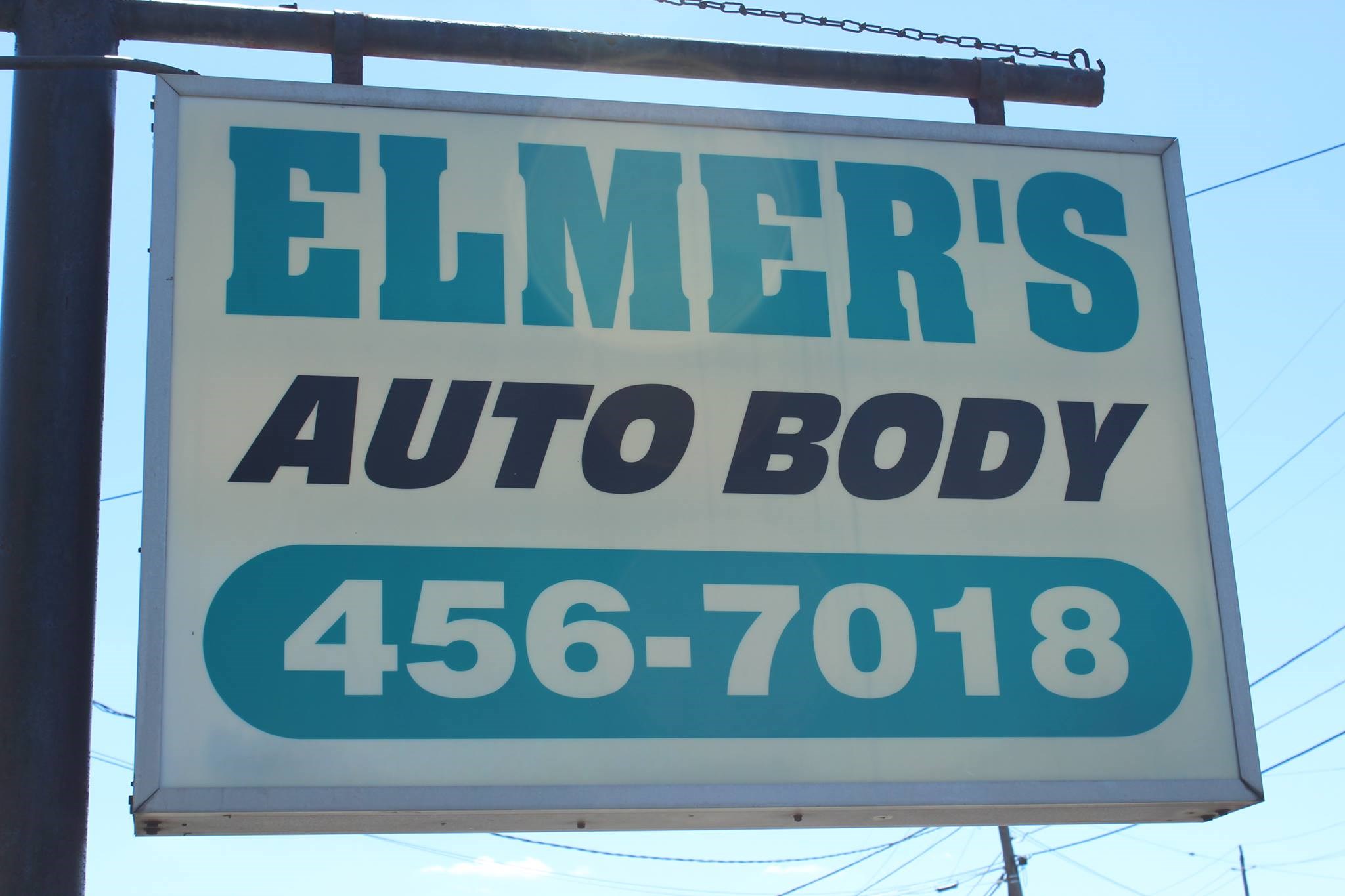 Logo for ELMER'S AUTO BODY