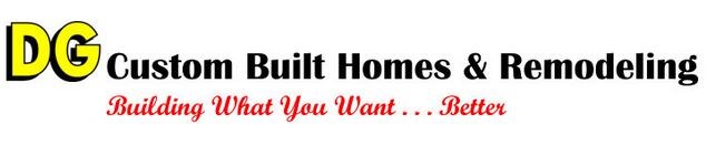 DG Custom Built Homes & Remodeling logo