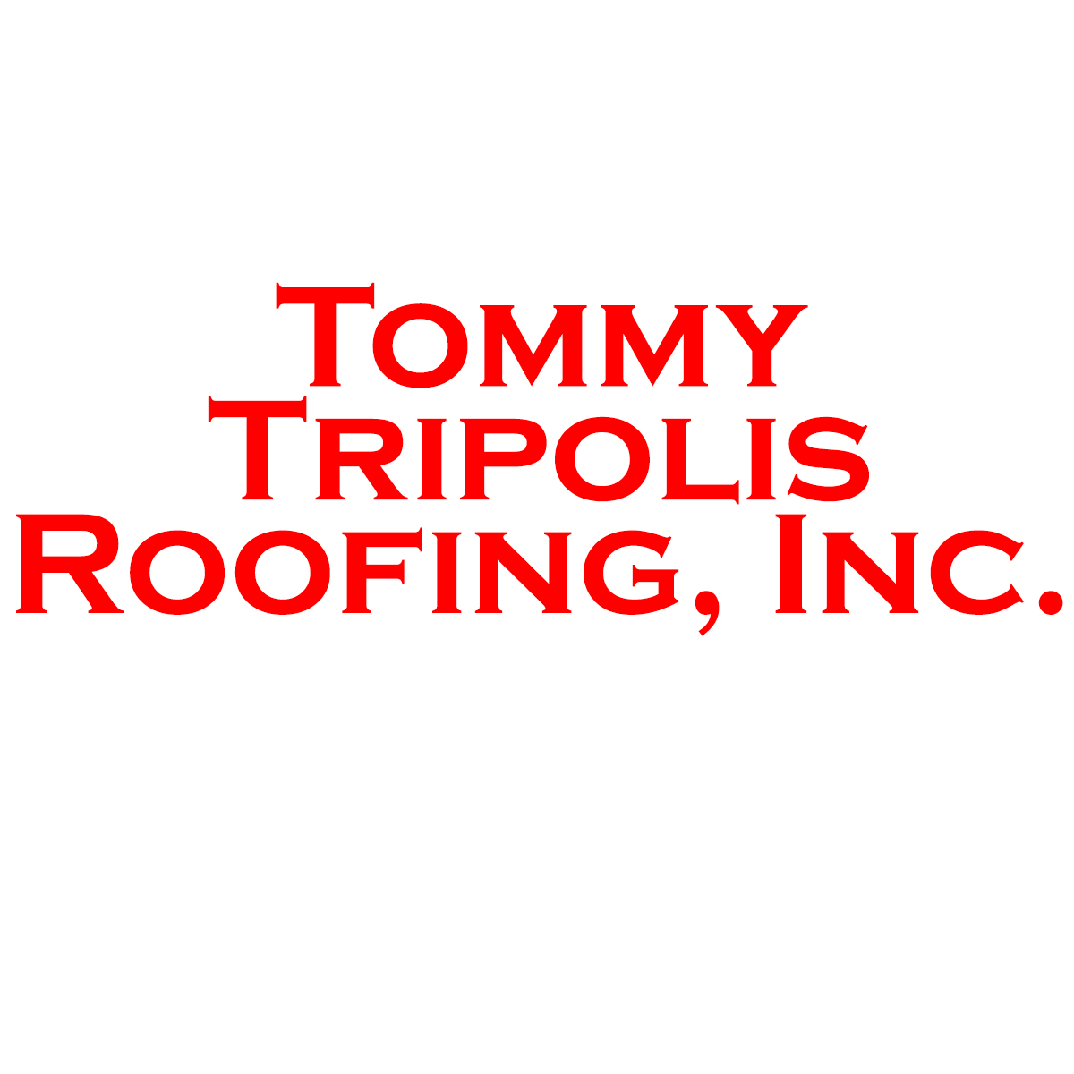 Tommy Tripolis Roofing, Inc. logo