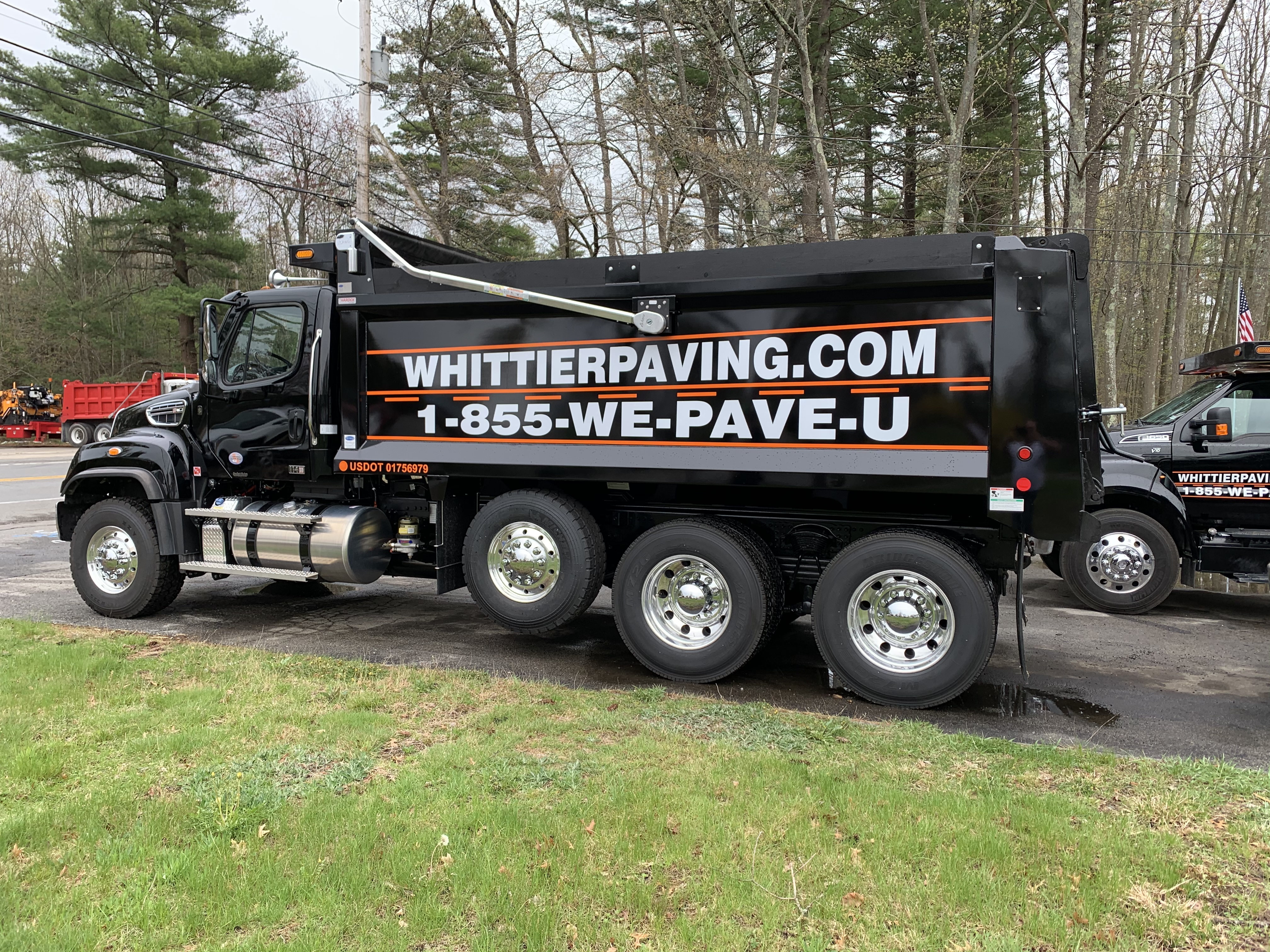 WHITTIER PAVING logo