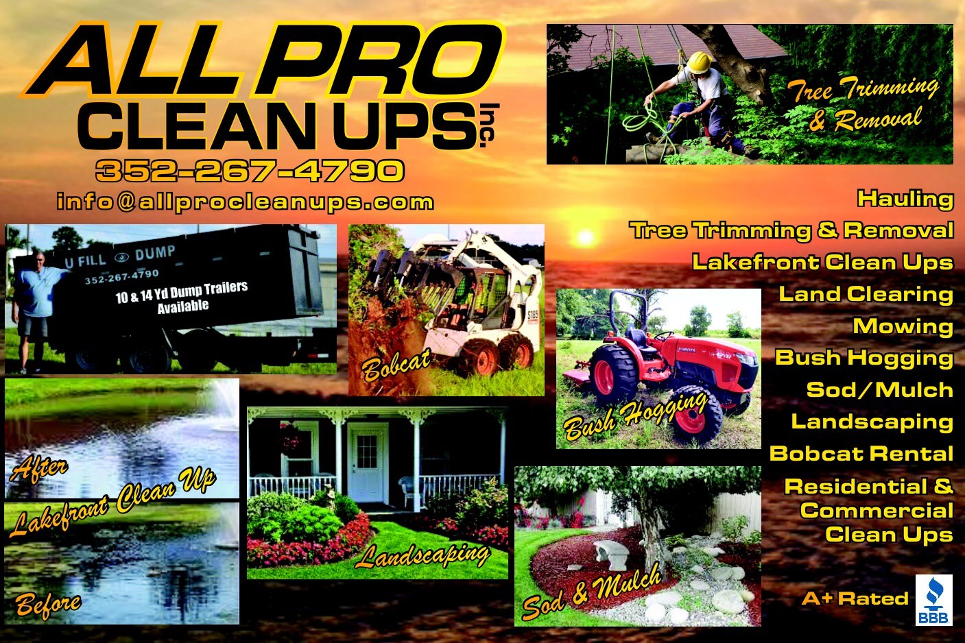 All Pro Clean Ups Inc logo