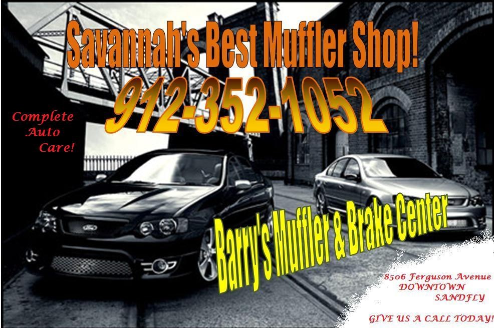 Logo for BARRY'S MUFFLER & BRAKE CENTER