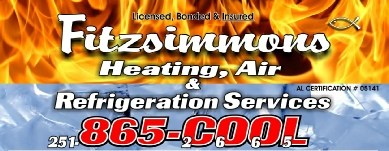Logo for FITZSIMMONS HEATING AIR