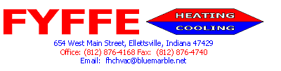Logo for Fyffe Heating & Cooling