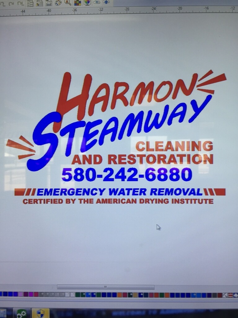 HARMON STEAMWAY CARPET logo