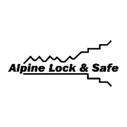 ALPINE LOCK & SAFE logo