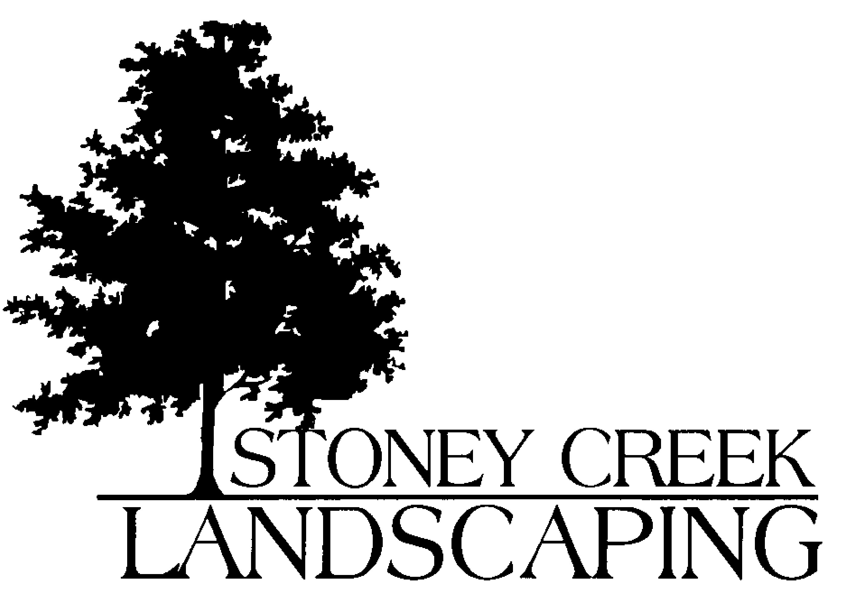 STONEY CREEK LANDSCAPING logo