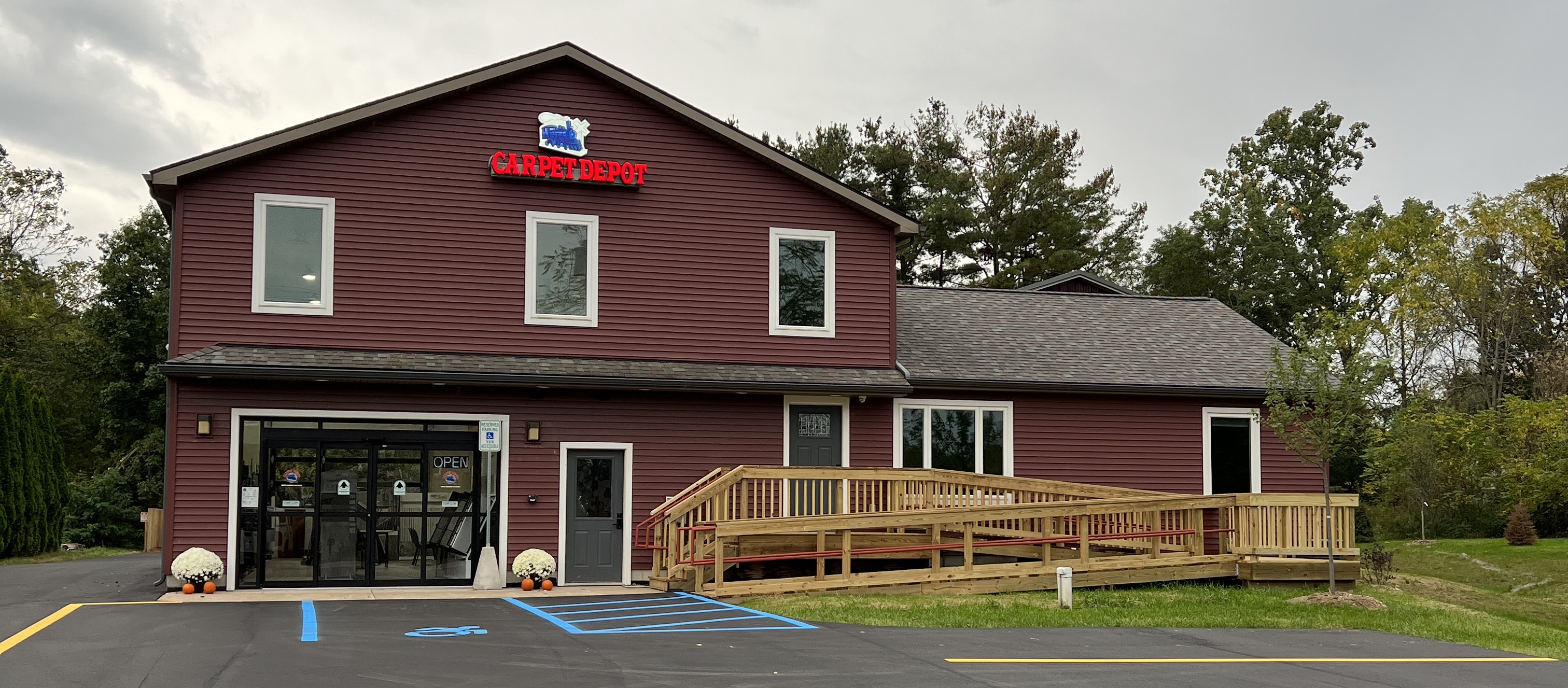 CARPET DEPOT logo