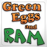 GREEN EGGS & RAM logo