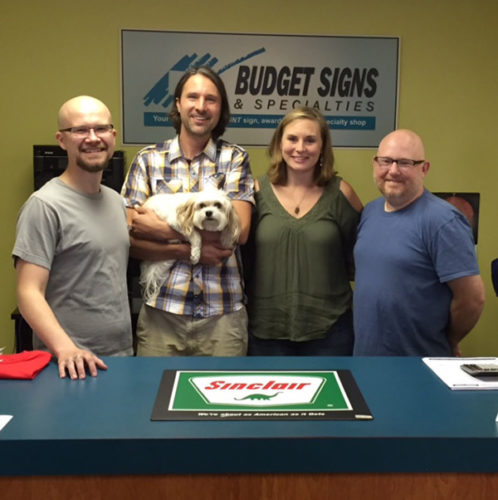 BUDGET SIGNS & SPECIALTIES logo