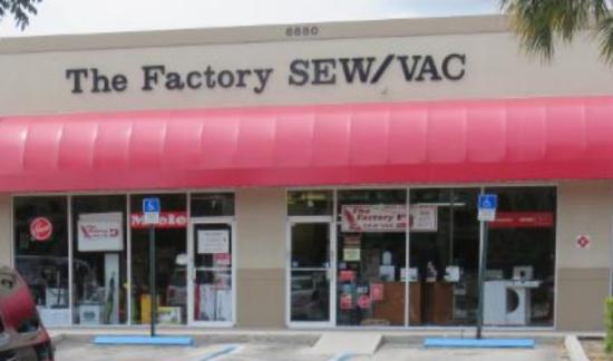 Logo for The Factory Sew Vac LLC