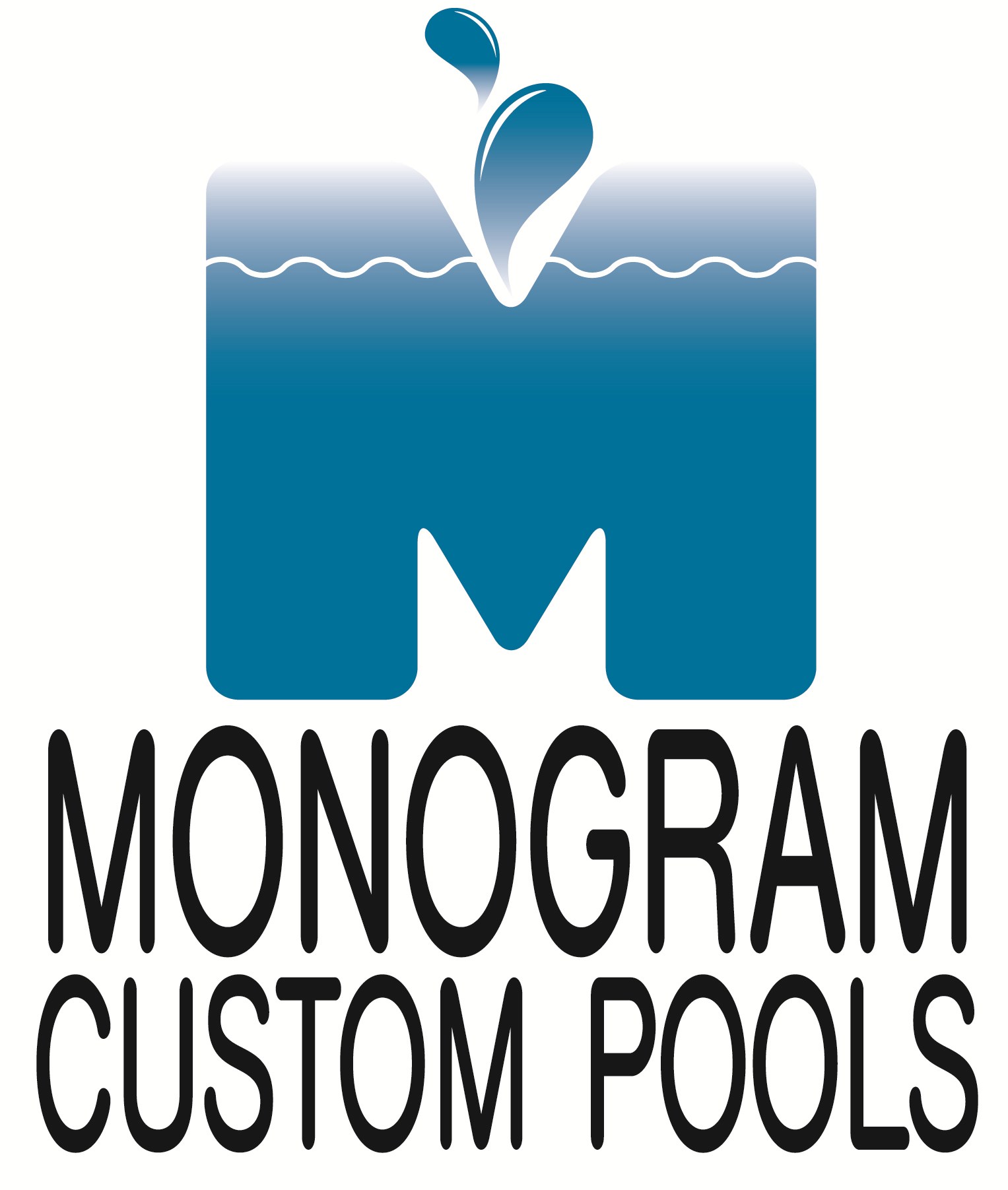 Logo for MONOGRAM CUSTOM HOMES AND POOLS