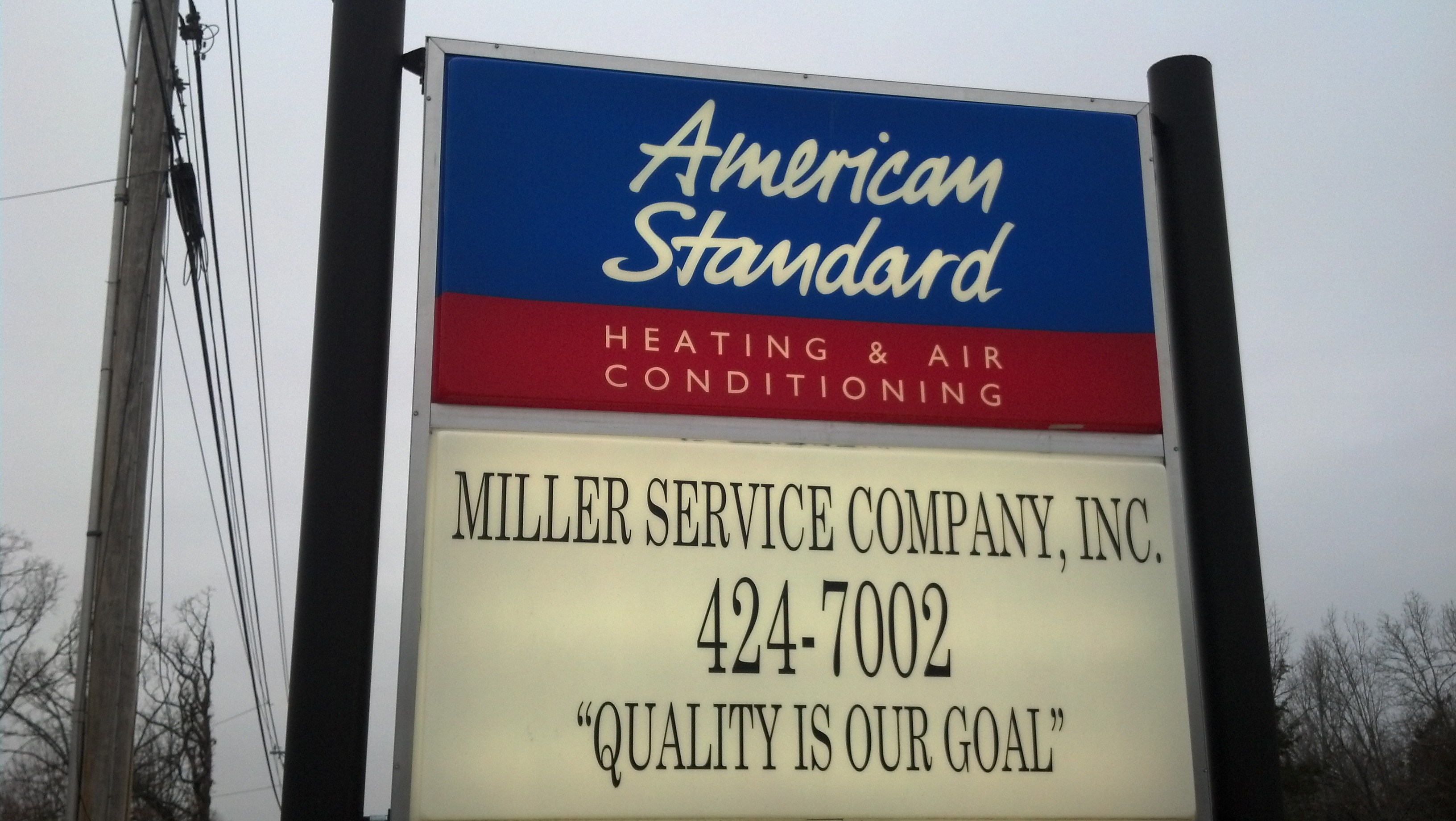 Logo for MILLER SERVICE CO