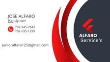 Alfaro Handyman logo