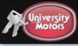 Logo for UNIVERSITY MOTORS